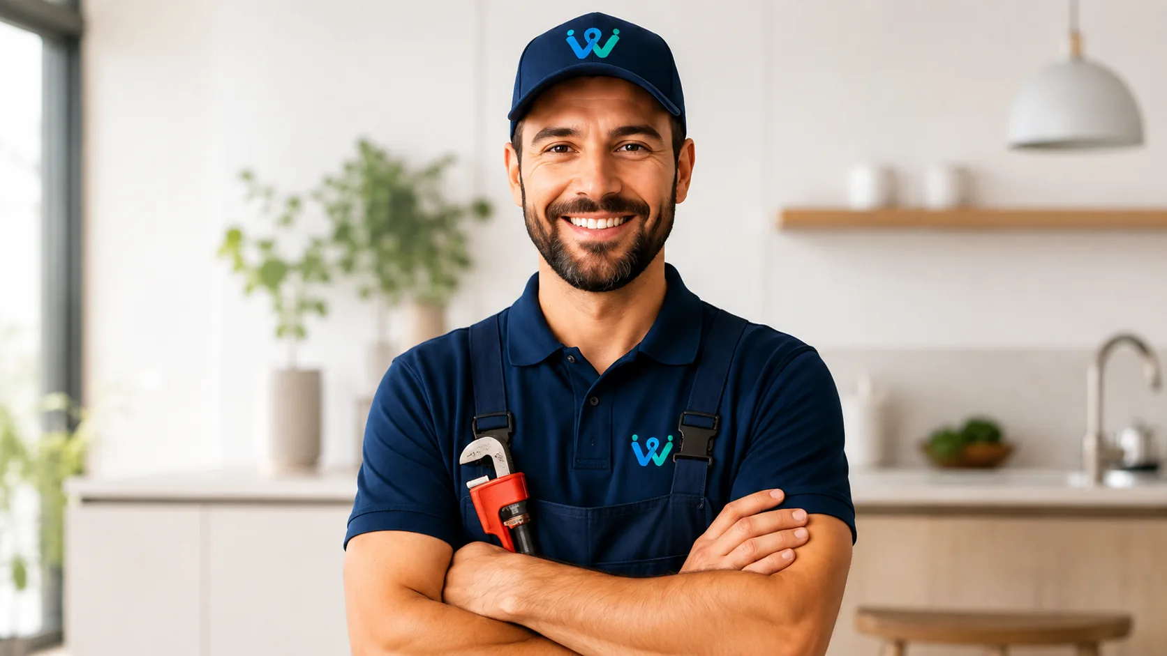 Verified Workori professional ready for a home service visit